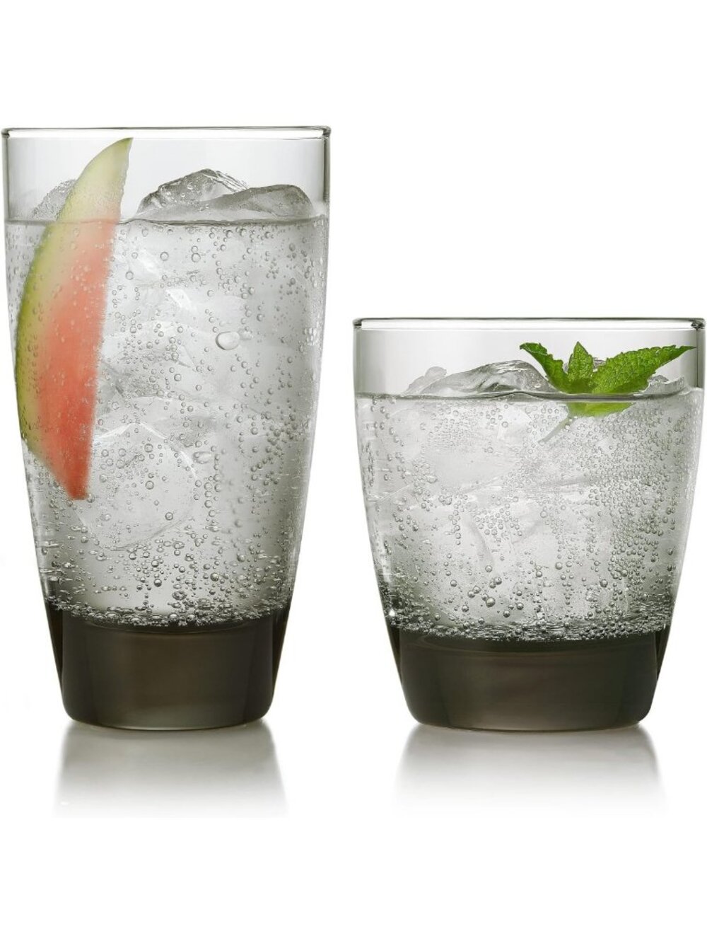 Set of 16 Classic Clear Drinking Glasses - Tumbler & Rocks Cups for Home Bar